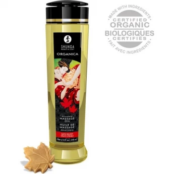 Масло массажное для тела SHUNGA ORGANICA - MAPLE PLEASURE (КЛЕНОВОЕ НАСЛАЖДЕНИЕ) 1320 SG