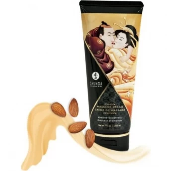Массажный крем для тела SHUNGA ALMOND SWEETNESS (МИНДАЛЬНАЯ СЛАДОСТЬ - НЕОБЫКНОВЕННЫЕ ПОЦЕЛУИ) 4112 SG Массажный крем для тела SHUNGA ALMOND SWEETNESS (МИНДАЛЬНАЯ СЛАДОСТЬ - НЕОБЫКНОВЕННЫЕ ПОЦЕЛУИ) 4112 SG