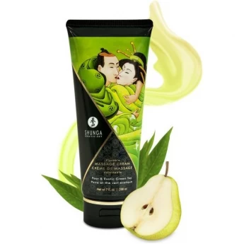 Массажный крем для тела SHUNGA PEAR & EXOTIC GREEN TEA (ГРУША И ЭКЗОТИЧЕСКИЙ ЗЕЛЕНЫЙ ЧАЙ - НЕОБЫКНОВЕННЫЕ ПОЦЕЛУИ) 4111 SG Массажный крем для тела SHUNGA PEAR & EXOTIC GREEN TEA (ГРУША И ЭКЗОТИЧЕСКИЙ ЗЕЛЕНЫЙ ЧАЙ - НЕОБЫКНОВЕННЫЕ ПОЦЕЛУИ) 4111 SG